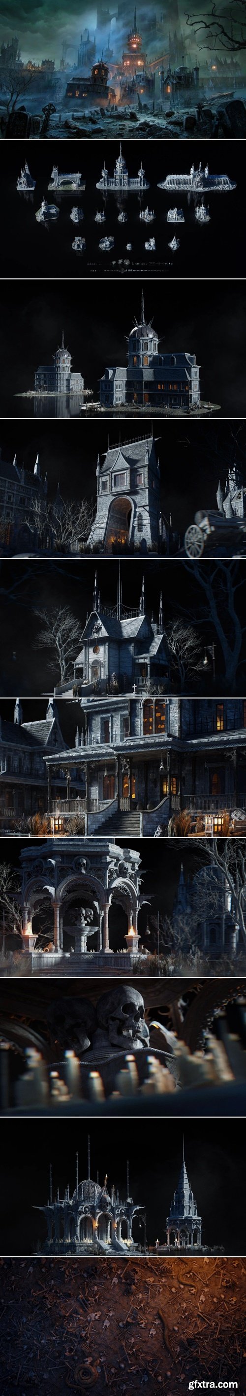 KitBash3D - Ghost Realm