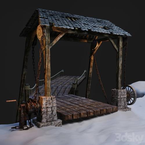 '3dsky Pro - The vertical lift bridge (old)'