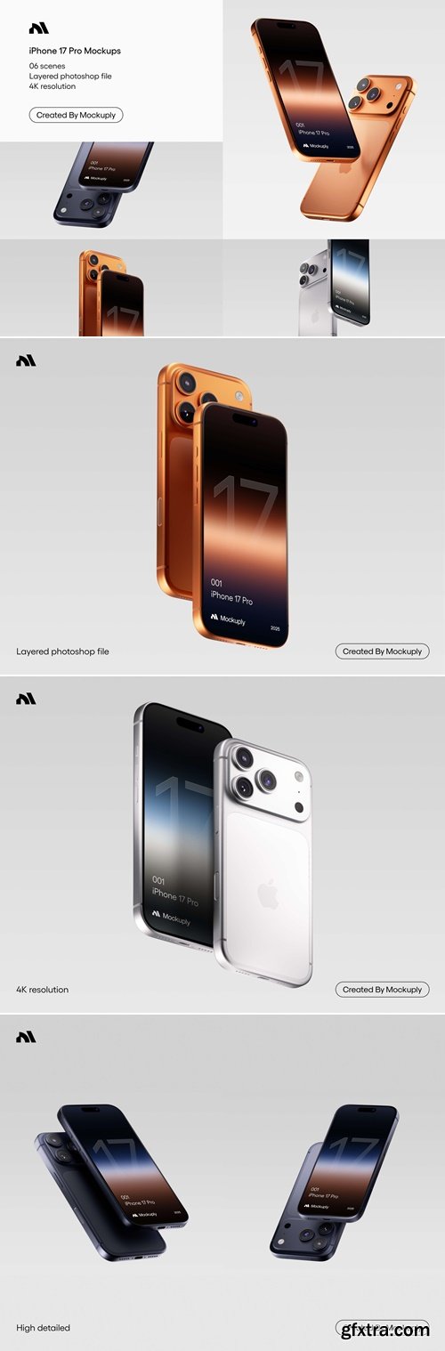 MockupCloud - iPhone 17 Pro 001 Mockuply Pro