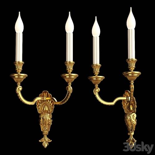 '3dsky Pro - Antique French Wall Lamp'