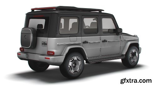 Turbosquid - Mercedes Benz Concept EQG 2022