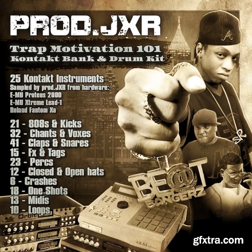 prod.JXR Trap Motivation 101 Kontakt Bank and Drum Kit prod.JXR Trap Motivation 101 Kontakt Bank and Drum Kit