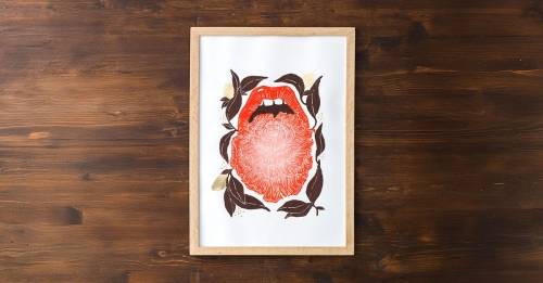 'Domestika - Introduction to Linocut Printing: Create Poetic Prints'