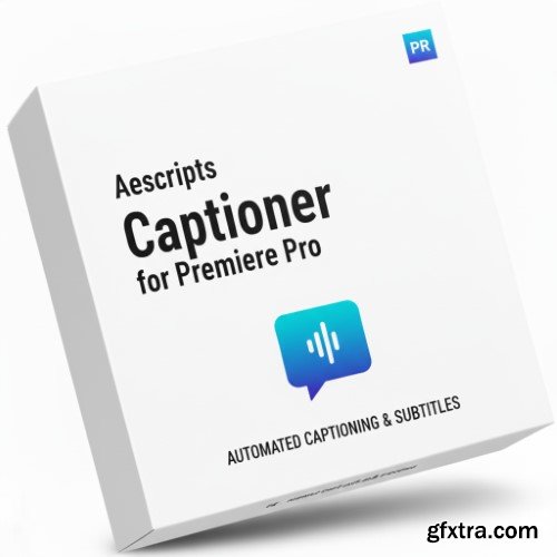 Aescripts - Captioneer v1.6.3  for Premiere