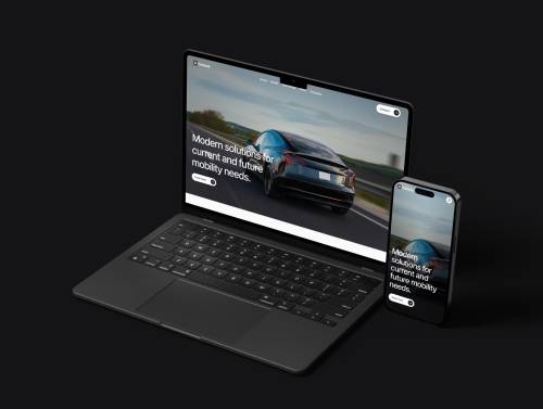 'Carsova - Electric Cars Website'