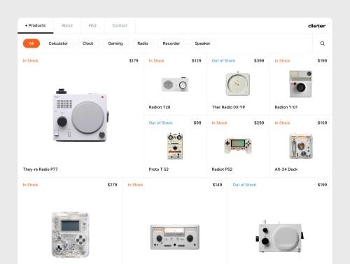 'Dieter - Ecommerce Framer Template' 'Dieter - Ecommerce Framer Template'