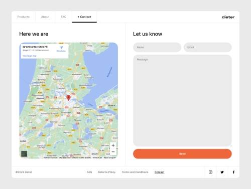 'Dieter - Ecommerce Framer Template' 'Dieter - Ecommerce Framer Template'