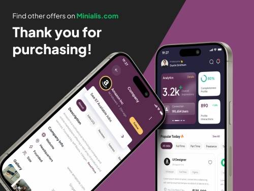 'FindWork - Job Finder App Ui Kits'