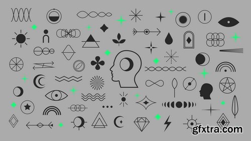 Pixflow - Boho Magic Shapes