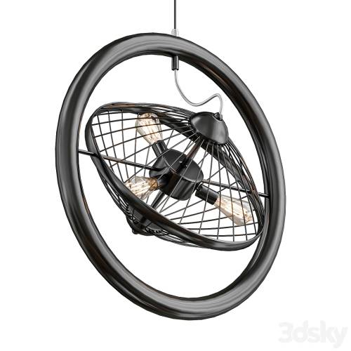 '3dsky Pro - Circle Cage with Fan Design'