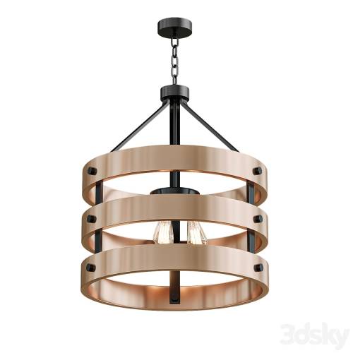 '3dsky Pro - Cylinder Cage Restaurant Pendant'