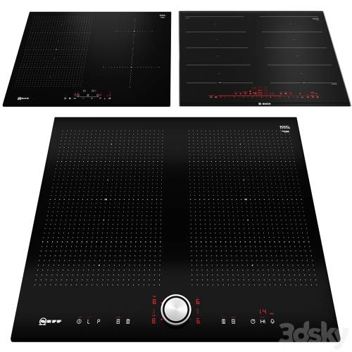 '3dsky Pro - Hob set with Flexinduction technology'