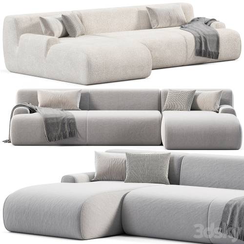 '3dsky Pro - Meridiani Norton sofa'