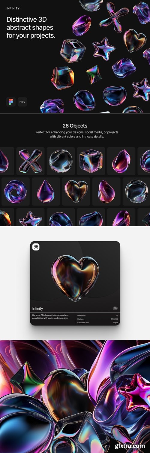 Craftwork Design - Infinity 3d Shapes