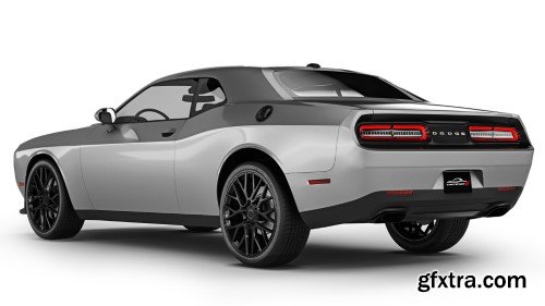 3DExport - Dodge Challenger SXT 2015 3D Modell