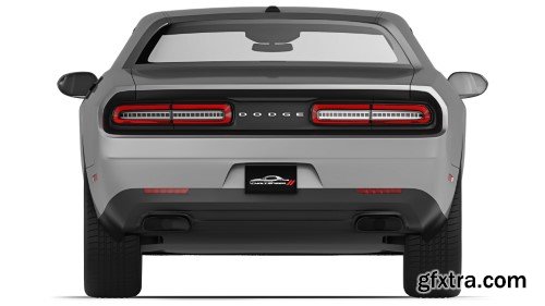 3DExport - Dodge Challenger SXT 2015 3D Modell