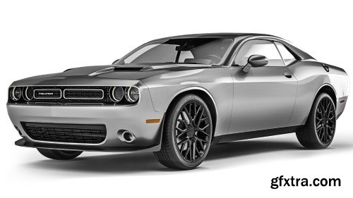 3DExport - Dodge Challenger SXT 2015 3D Modell