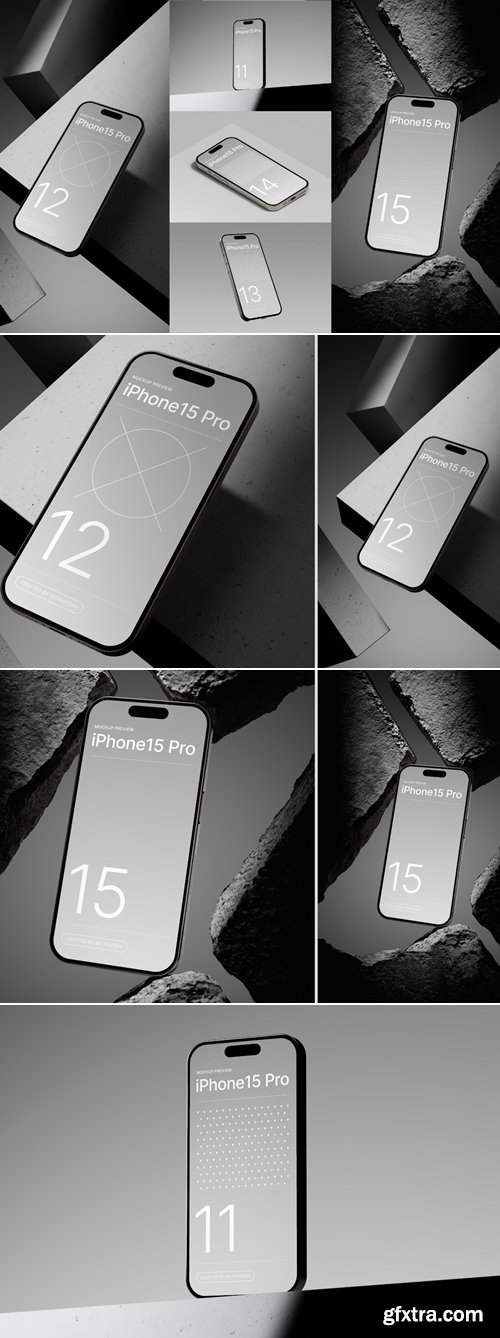 MockupCloud - 15 Pro - Bundle