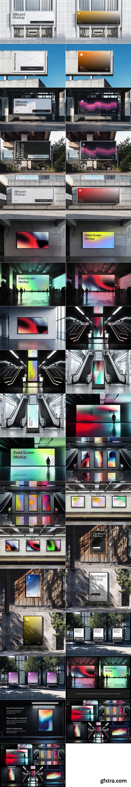 MockupCloud - City Advertising Mockups