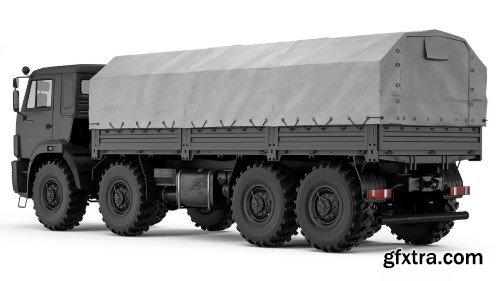 CGTrader - Kamaz 63501 Mustang 2016 3D Model