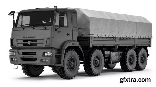 CGTrader - Kamaz 63501 Mustang 2016 3D Model