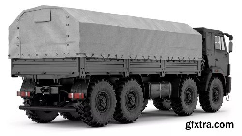 CGTrader - Kamaz 63501 Mustang 2016 3D Model