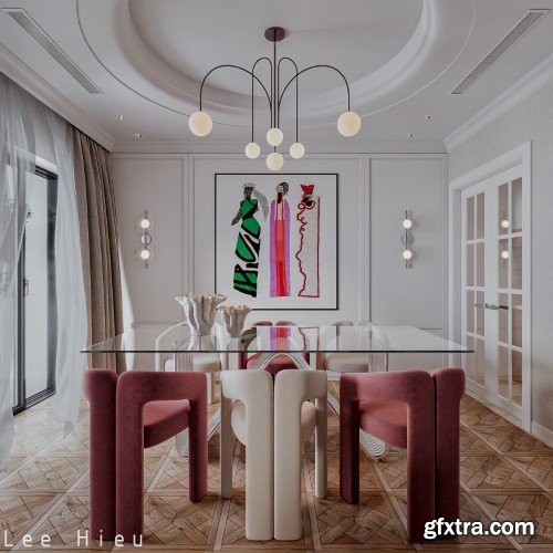 Apartment Interior Scene 08