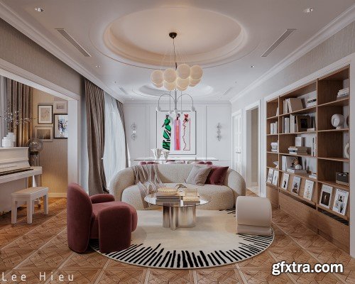 Apartment Interior Scene 08