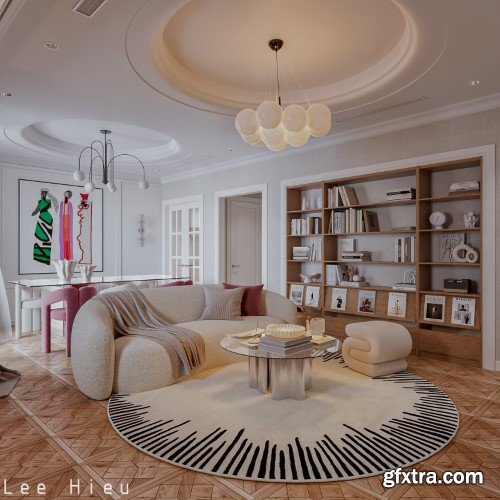 Apartment Interior Scene 08