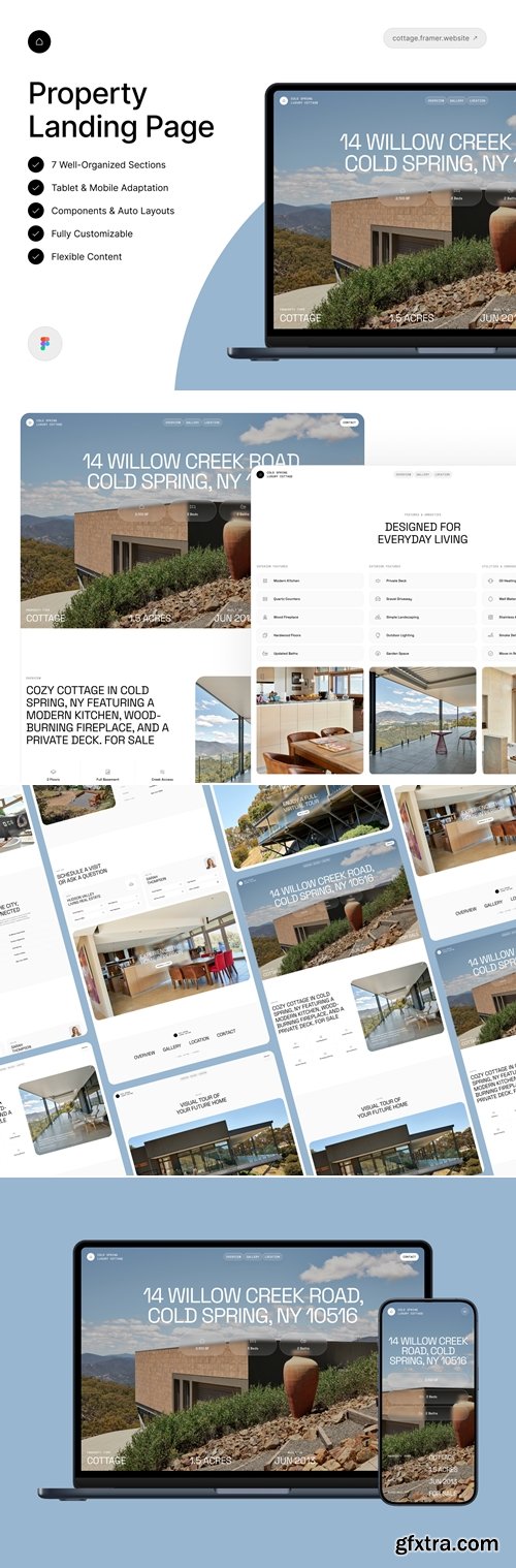 Cottage - Property Landing Page