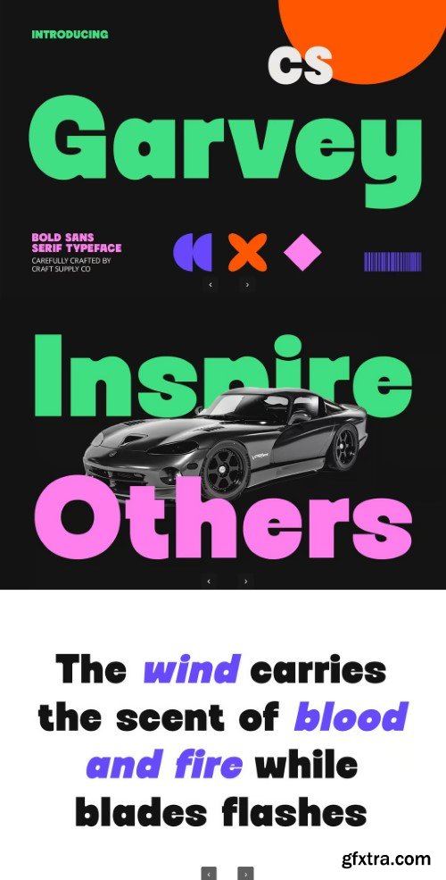 Creativemarket - CS Garvey – Bold Font