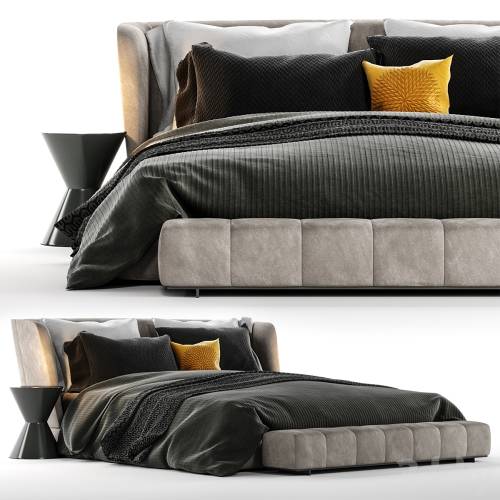 '3dsky Pro - Minotti Reeves Bed'
