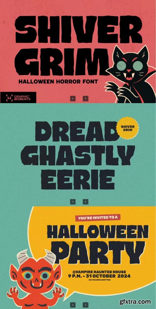 Halloween - Shiver Grim Font