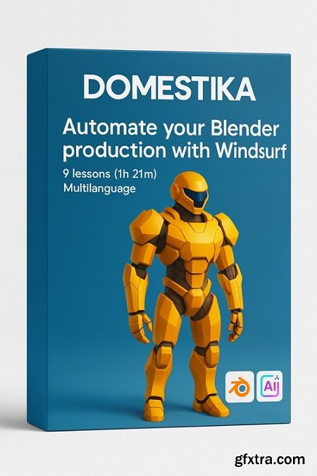 Domestika - Automate your Blender production with Windsurf