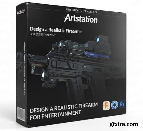 Artstation - Design a realistic firearm for entertainment