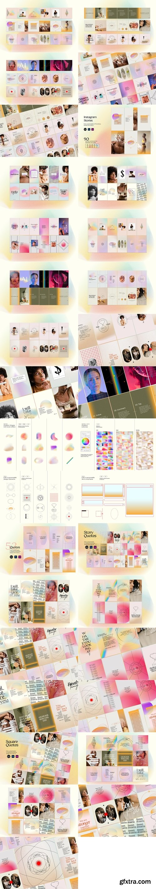 CreativeMarket - Makeshift Carousel & Quotes Canva PS 5892246