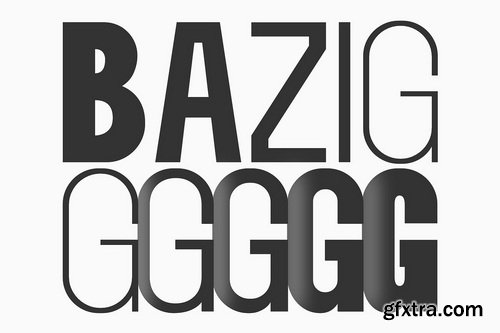 CreativeMarket - Bazig Modern Sans Serif Family - 10 Fonts