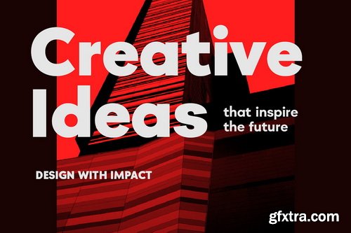 CreativeMarket - Mantri Geometric Sans Serif - 12 Fonts