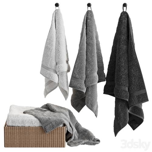 '3dsky Pro - Bathroom Towel Set 09'
