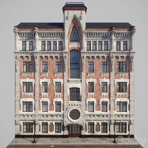 '3dsky Pro - Building facade'