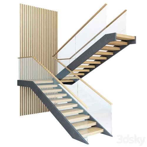 '3dsky Pro - Staircase 009'
