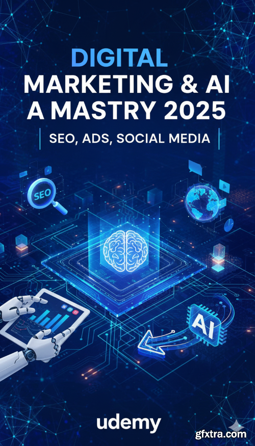 Udemy - Digital Marketing & AI Mastery 2025: SEO, Ads, Social Media