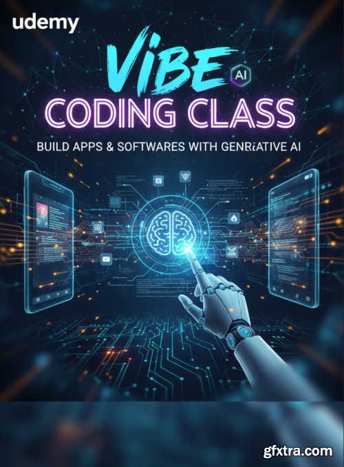 Udemy - Vibe Coding Class: Build Apps & Softwares with Generative AI