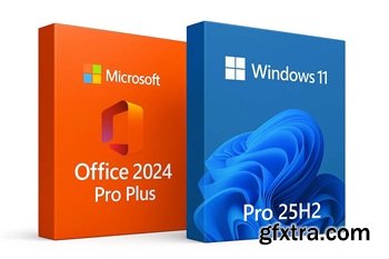 Windows 11 Pro 25H2 Build 26200.6725 (No TPM Required) With Office 2024 Pro Plus