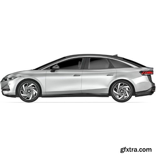 Renderhub - Volkswagen ID.7 2024 3D Model