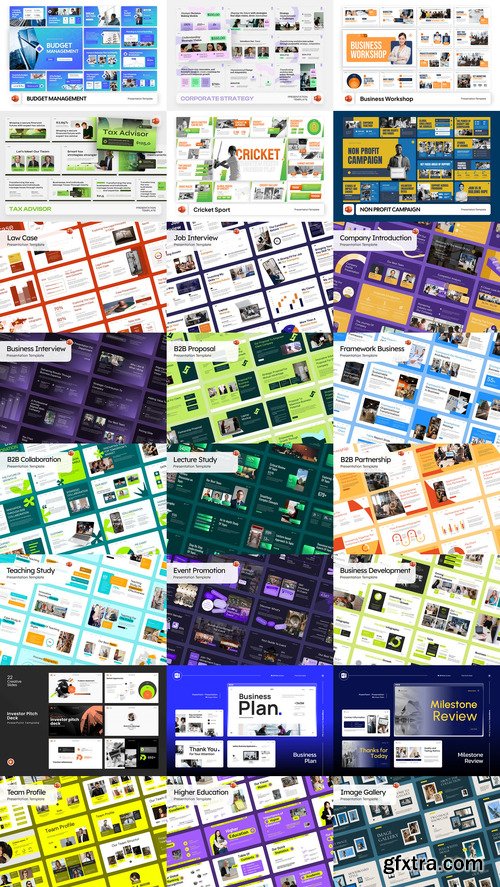 24 PowerPoint Templates Bundle 36