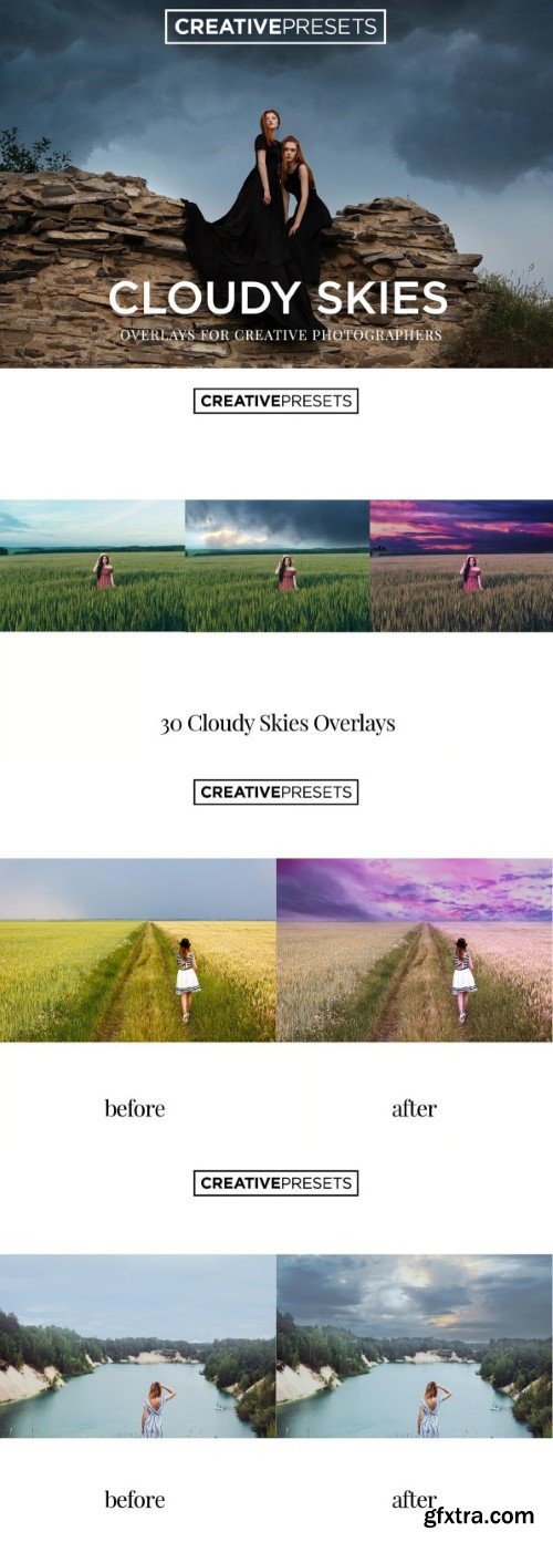 Cloudy Sky Overlays
