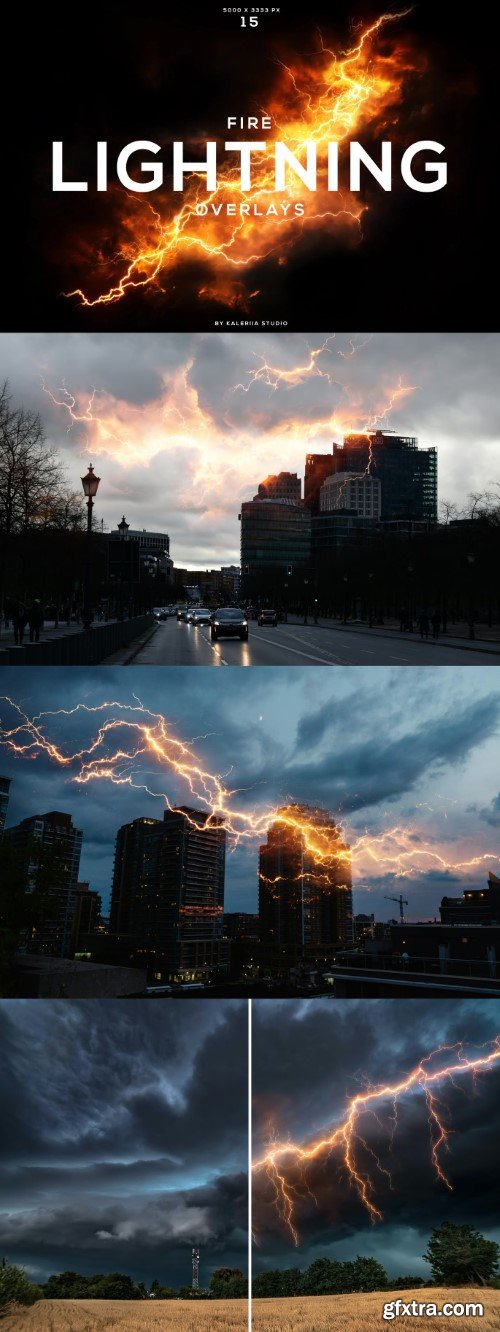 Fire Lightning Overlays