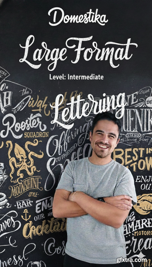 Domestika - Large Format Lettering