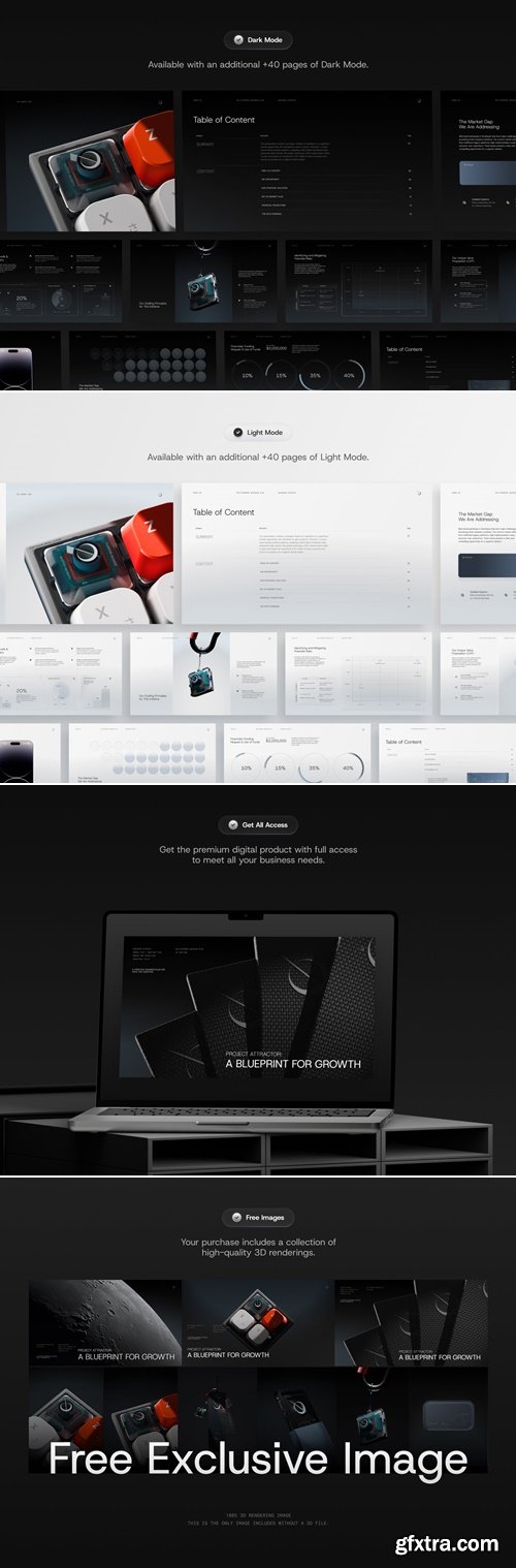 Clean & Modern Multipurpose Presentation Kit